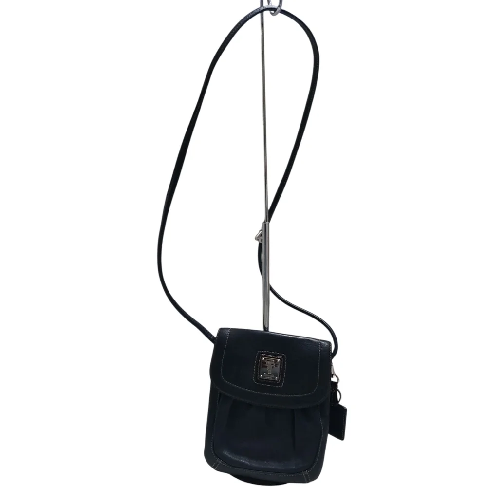 Tignanello Black Crossbody Bag with Classic Minimalist Design
